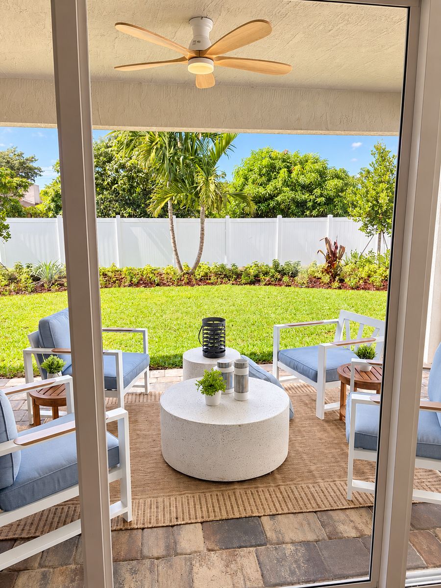 Patio techado